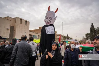 راهپیمایی 22 بهمن در شیراز - 1402