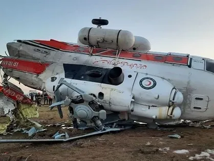 در حادثه سقوط بالگرد هلال&zwnj;احمر، یک خلبان به شهادت رسید، اما سایر سرنشینان سالم هستند