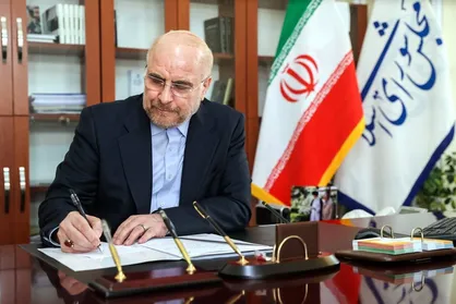 پیام تسلیت رئیس مجلس در پی درگذشت همسر آیت&zwnj;الله سیستانی