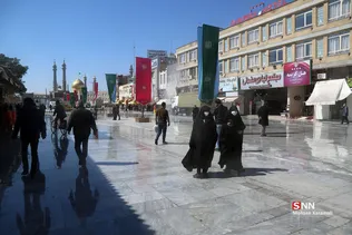رزمایش ضدعفونی کردن حضرت علی ابن ابی اطالب (ع) - قم