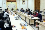 نشست شورای هماهنگی بسیج دانشجویی با موضوع کرونا