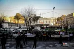 تجمع  دانشجویان مقابل سفارت آلمان