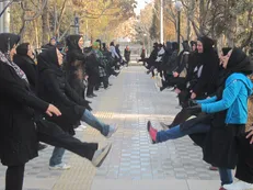 همایش ورزش‌های همگانی ویژه بانوان در دانشگاه علوم پزشکی خراسان شمالی