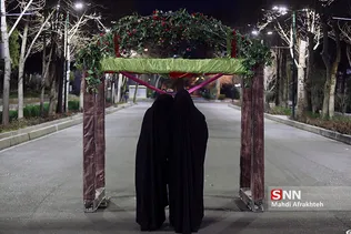 مراسم پذیرش معتکفین دانشگاه تهران