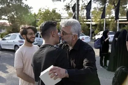 بدرقه کاروان زیارتی اربعین دانشجویان دانشگاه هنر