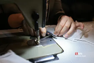 کارگاه خیریه تولید ماسک در تالار حافظ