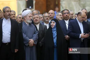 تجدید میثاق وزیر امور خارجه و روسای نمایندگی های ایران در جهان با آرمان‌های امام (ره)