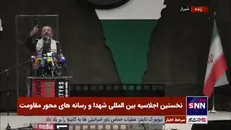 سردار سلیمانی: مردم و دانشجویان آمریکایی و اروپایی را که در حمایت از مظلومان فلسطین و لبنان به میدان آمدند تحسین و ستایش می‌کنیم