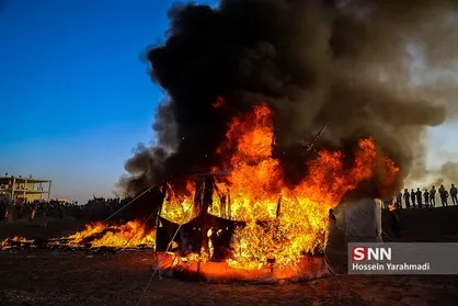 اجرای تعزیه در نوش آباد کاشان