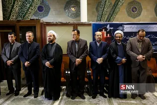 مراسم ختم پدر حجت الاسلام کلانتری معاون فرهنگی دانشجویی دانشگاه آزاد اسلامی