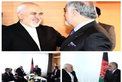 ديدار وزير امور خارجه كشورمان و رئیس اجرایی افغانستان در ژنو