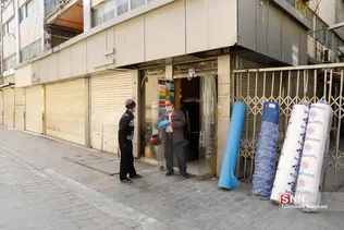 سکوت پابرجا_بازار بزرگ تهران