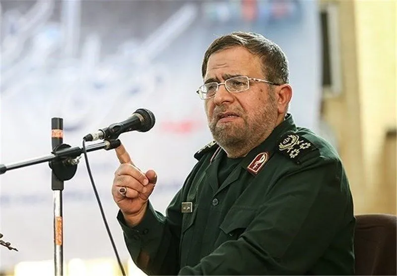 سرلشکر ایزدی: پس از شهادت رهبر معظم انقلاب، قریب ۱۰ روز رهبری انقلاب را جامعه بعثت یافته بر عهده گرفت + فیلم