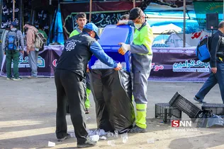 موکب دانشجویان دانشگاه صنعتی شریف در مرز مهران