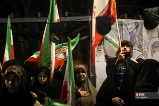 مراسم وداع با پیکر شهدای ناوشکن دنا در میدان تجریش تهران