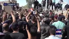 ادامه هرج و مرج در بغداد توسط حامیان مقتدی صدر و ورود به ساختمان پارلمان برای بار دوم