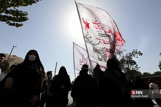 پیاده روی جاماندگان اربعین حسینی(ع) در تهران