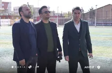 بازدید مدیرعامل پرسپولیس از ورزشگاه درفشی‌فر و افتتاح جایگاه ویژه