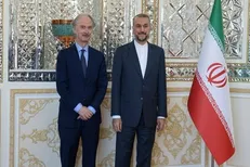 دیدار نماینده دبیرکل سازمان ملل در امور سوریه با امیر عبداللهیان
