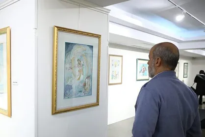 نمایشگاه &laquo;توحید&raquo; در قاب نگارگری افتتاح شد