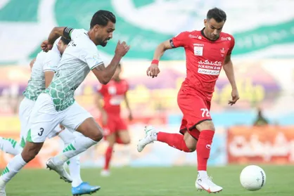 گل اول ذوب آهن به پرسپولیس سینا اسد بیگی+ فیلم