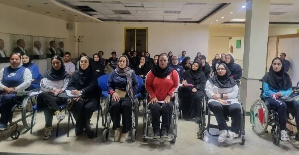 جلسه آموزشی مبارزه با دوپینگ برای تیم ملی پارادوومیدانی بانوان برگزار شد