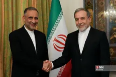 دیدار رئیس جدید نمایندگی جمهوری اسلامی ایران در اردن با وزیر امور خارجه