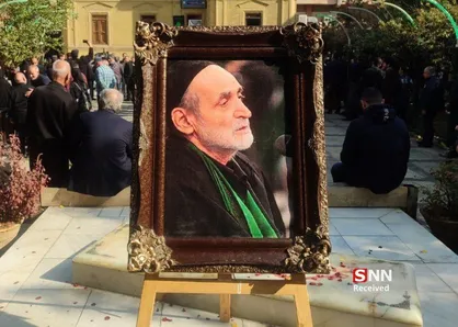 وداع مردم، علما و مادحین تهران با پیرغلام سید محمد موسی سجاسی؛ منبرخوانی که تکرار نخواهد شد  + فیلم