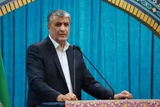 اسلامی: به کوری چشم تمام بدخواهان نیروگاه هسته‌ای با سوخت تمام ایرانی خواهیم ساخت + فیلم