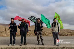 زائران پیاده «چناران شهر» خراسان شمالی