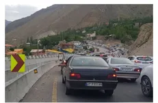 ترافیک سنگین در جاده‌های شمالی کشور