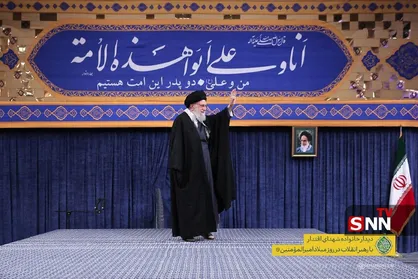 مشروح مراسم دیدار خانواده شهدای اقتدار با رهبر انقلاب در روز میلاد امیرالمومنین علیه&zwnj;السلام