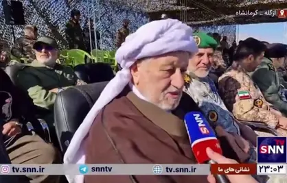 ملاقادر قادری: انجام این رزمایش&zwnj;ها برای کشور ما یک ضرورت است + فیلم