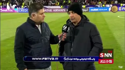 قلعه نویی: یک سری دوستان با حب و بغض تیم ملی را اذیت کردند اما بدانند این بچه ها با نداشتن میزبانی و مشکلات این صعود خوب را رقم زده اند