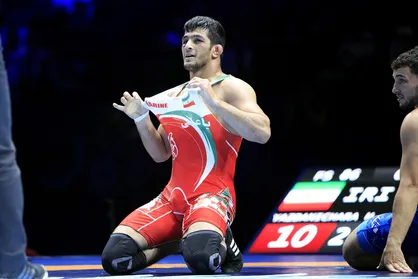 حسن یزدانی، یکی از ۵ آزادکار برتر حاضر در جام دانکلوف