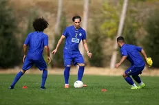 اولین بازی نادری با پیراهن زنده‌یاد پورحیدری+عکس