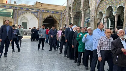 رئیس قوه قضائیه رای خود را به صندوق انداخت / اژه&zwnj;ای: باید کسی را انتخاب کنیم که مشکلات جامعه را بشناسد