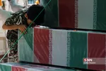 مراسم تشییع پیکر مطهر ۱۵۰ شهید دفاع مقدس در تهران