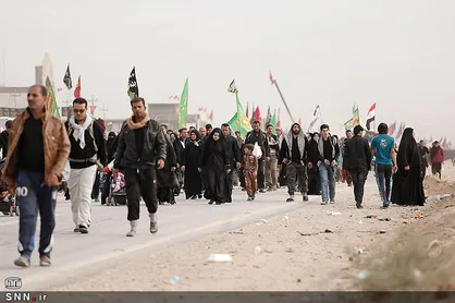 تردد روان زائران اربعین در گذرگاه&zwnj;های مرزی چذابه و شلمچه