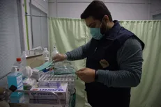 عمليات غربالگری خانه به خانه در محله هرندی تهران