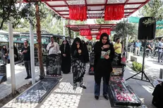 برگزاری مراسم بهره برداری از بلوک بهسازی شده قطعه ۵۰ گلزار شهدا/ تمام قطعات بهسازی می‌شود