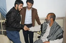 دانشجویان دانشگاه فرهنگیان کرمان با جانباز حاج اسدالله رئیسی دیدار کردند