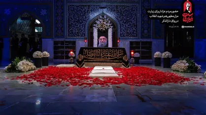حال و هوای مزار نورانی &laquo;آقای شهید ایران&raquo; در آستانه چهلمین روز تدفین + فیلم