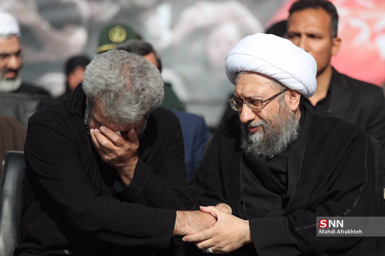 حضور آیت الله آملی لاریجانی رئیس قوه قضائیه 