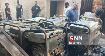 آتش&zwnj;سوزی در خیابان سعدی جنوبی؛ نجات ۷ نفر از ساختمان چهارطبقه