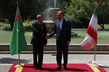 دیدار وزیر خارجه ایران و ترکمنستان