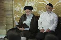 پیام تسلیت آیت الله رئیسی برای درگذشت خادم با سابقه رضوی