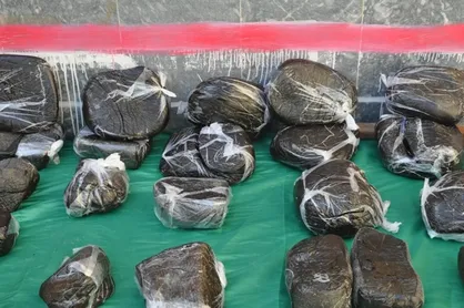 کشف ۱۴۰ کیلو تریاک در یک عملیات پلیسی