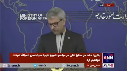 بقایی: آخرین وضعیت دو ایرانی که در فرانسه کشته شدند