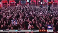 حضور عزاداران حسینیِ قرآن به دست در حرم مطهر ابا عبدالله الحسین